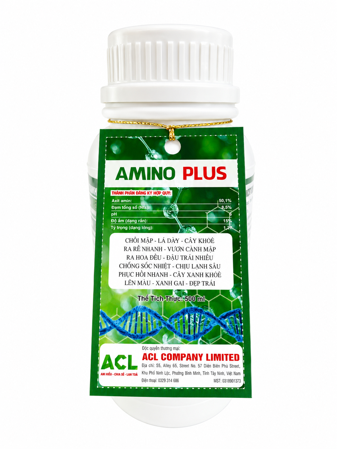 Phân bón lá sinh học AMINO PLUS Chai 500ml - Ảnh 4